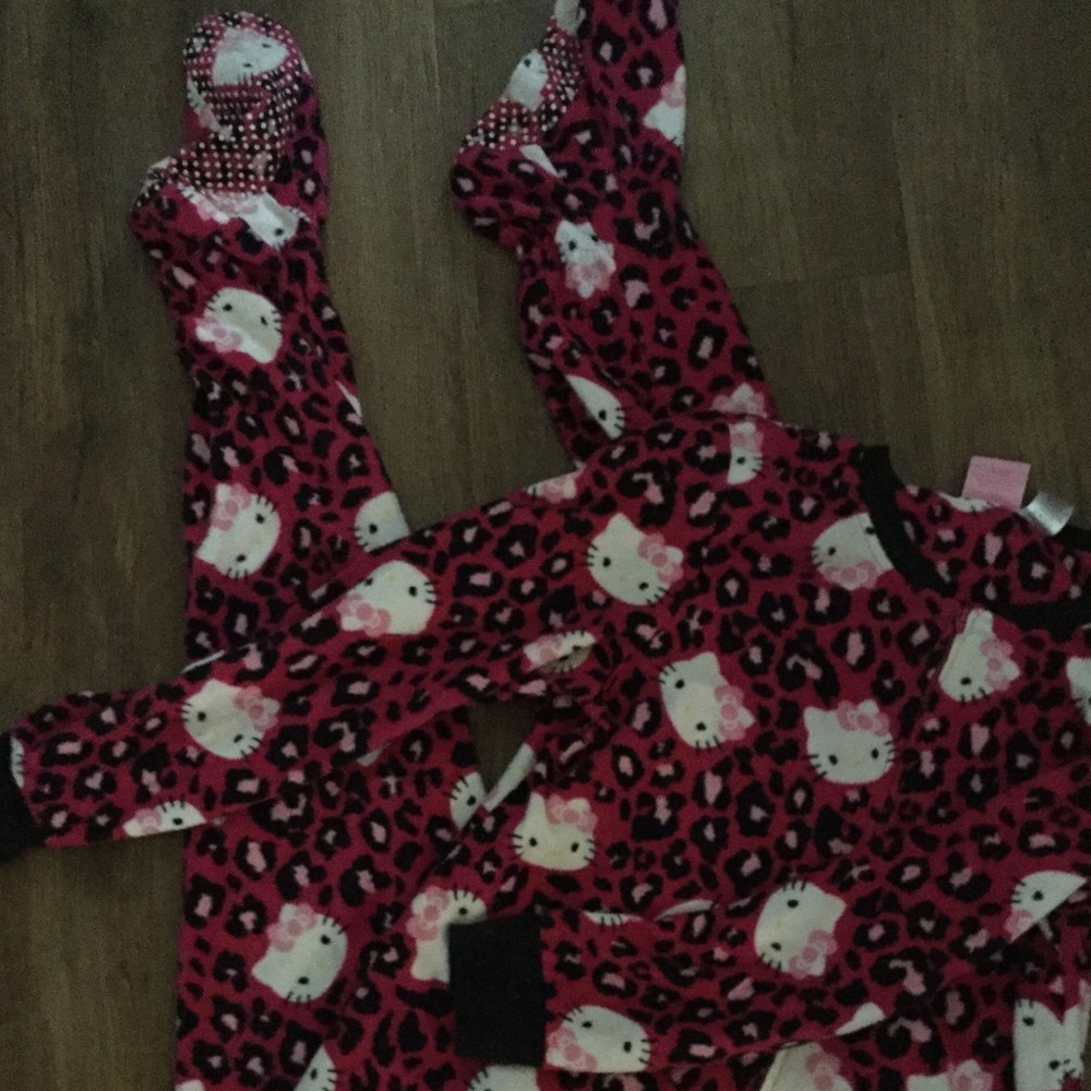 Hello Kitty Footie Pajamas